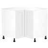 Image 4 : *NEW* Eklipse Cabinets Base Cabinet Corner Unit - White