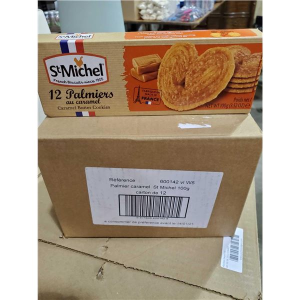 St Michael Caramel Butter Cookies  12X100g