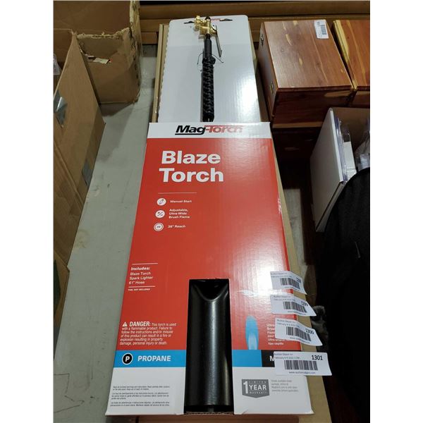 *NEW* Mag Torch - Blaze Torch with Spark Lighter  & 61" Hose