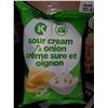Image 2 : Circle K Sour Cream & Onion Potato Chips 12x66g
