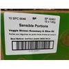 Image 3 : Sensible Portions Garden Veggie Straws - Rosmary & Olive Oil 12x120g