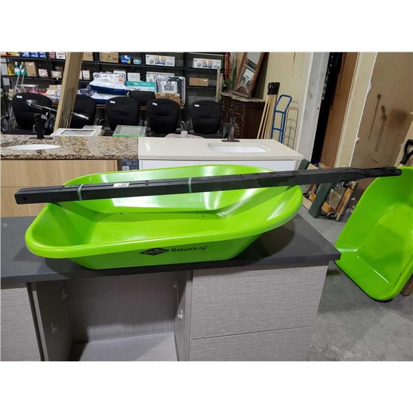 *NEW* Garant Botanica Plastic Wheelbarrow Basin with Black handles ( NO WHEELS)