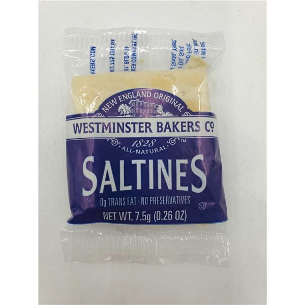 Westminister Bakers Saltines 500 packets - 2 per packet