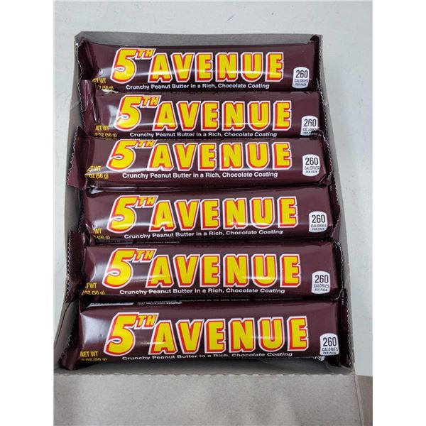 5TH Avenue Peanut Butter Chocolate Bars 18x56g