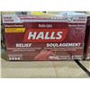 Image 2 : Halls Syrup Center Cherry Cough Drops Lot of 2, 15 pack of 9 Lozenges per box