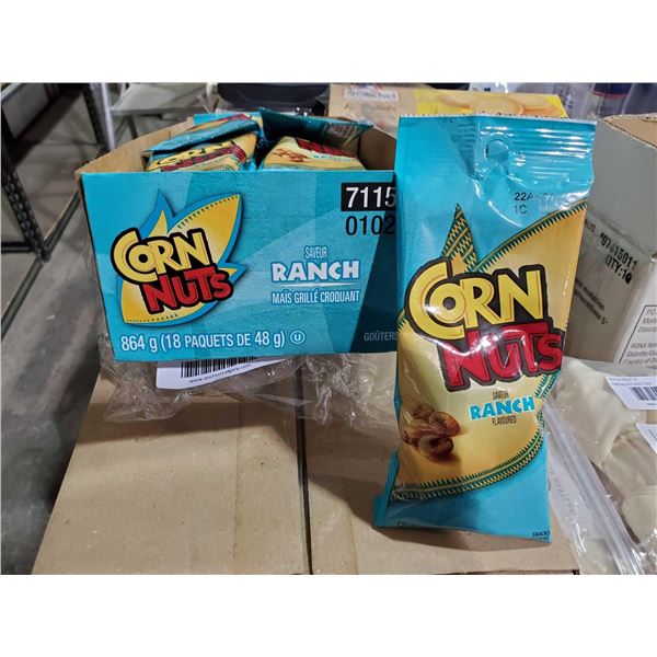Corn Nuts Ranch Snacks 18x48g
