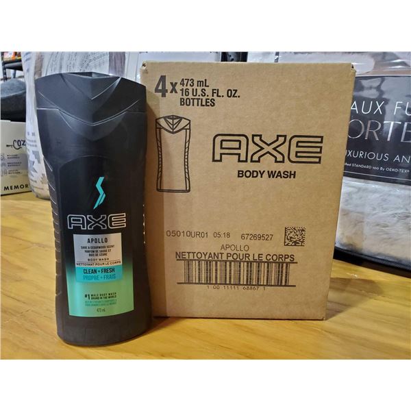 Axe Body Wash - Sage & Cedarwood 4x473ml