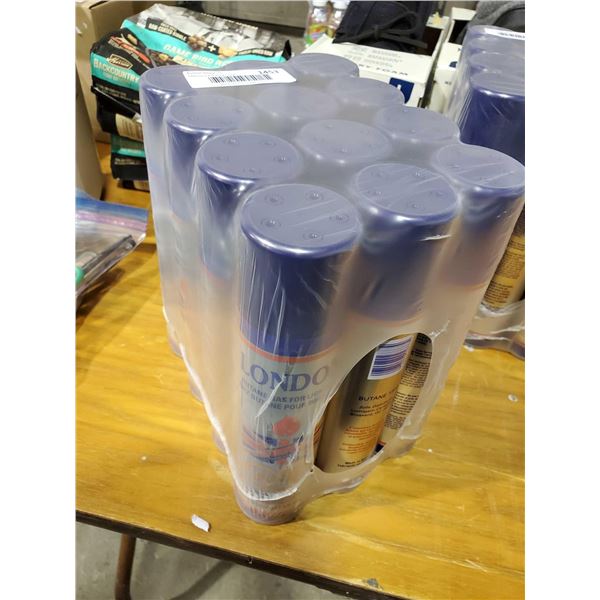 London Butane Gas for Lighters 12x300ml