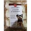 Image 2 : Western Family Premium Thick 6" Rawhide Bones for Dogs 4X3Pack