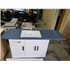 Image 2 : *NEW* Bathroom Cabinet with  Incepa Sink, Modern Single Stem Faucet and Blue Laminate Counter Top - 