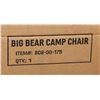 Image 2 : BIG BEAR BLACK CAMP CHAIR
