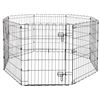 Image 1 : FOLDABLE PET EXERCISE AND PLAYPEN WITH DOOR