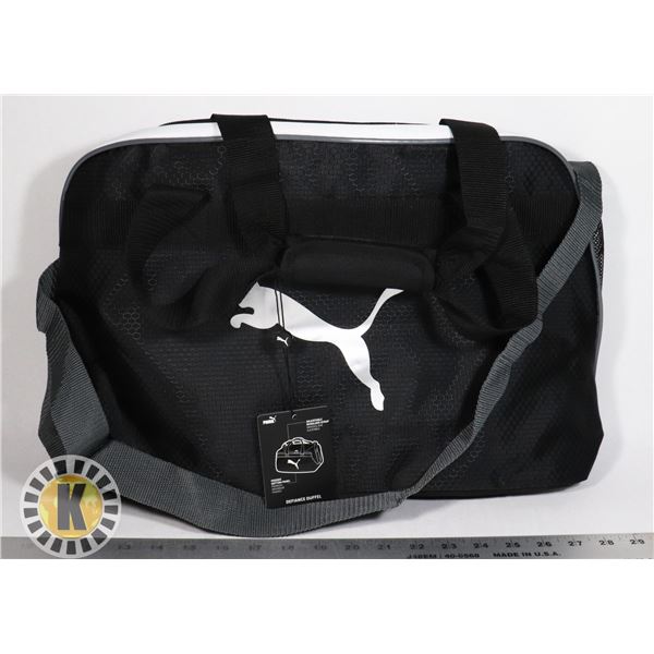 PUMA SPORT /DUFFLE BAG BLACK AND WHITE