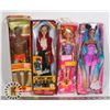 Image 1 : LOT OF FOUR BARBIES STILL IN PACKAGES