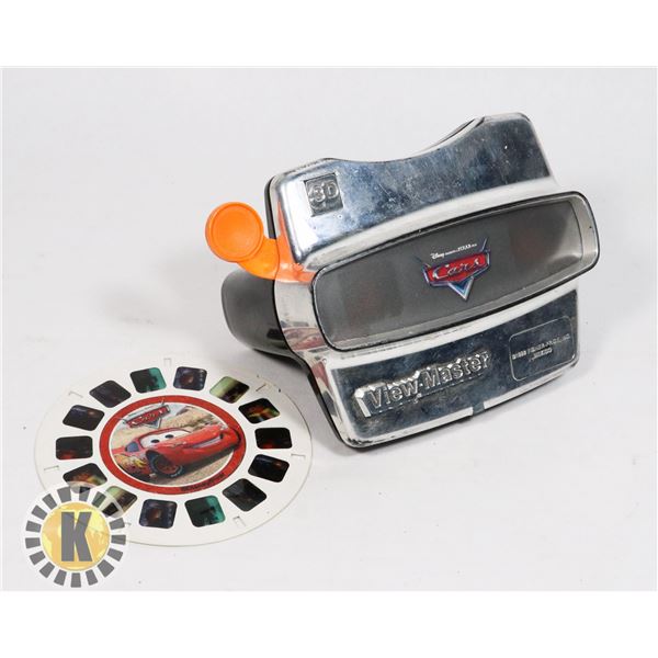 3D VIEW MASTER DISNEY CARS EDITION