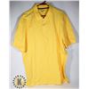 Image 1 : MENS YELLOW POLO SHIRT SIZE M
