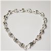 Image 1 : SILVER GUCCI LINK 7" BRACELET