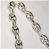 Image 2 : SILVER GUCCI LINK 7" BRACELET