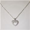 Image 2 : SILVER CZ 19" NECKLACE