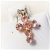 Image 2 : 10K YELLOW GOLD PINK TOURMALINE PENDANT