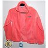 Image 1 : WOMENS COLUMBIA PINK PLUSH SWEATER JACKET SIZE S