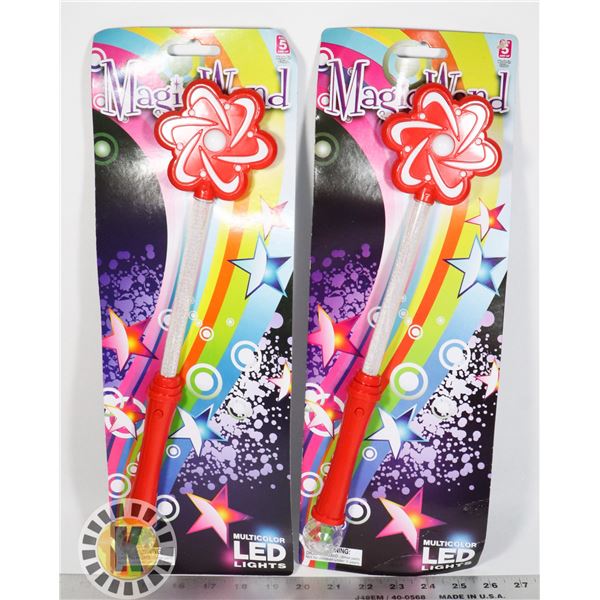 LOT OF KIDS TOYS LED WANDS