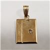 Image 1 : 10K YELLOW GOLD DIAMOND(0.02CT) PENDANT