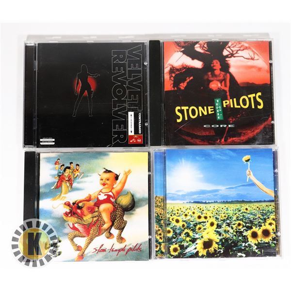 3 STONE TEMPLE PILOTS & VELVET REVOLVER  ALBUMS CD