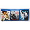 Image 1 : LOT OF 3 MISSION IMPOSSIBLE FILMS BLU-RAY
