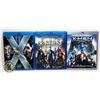 Image 1 : LOT OF 3 X-MEN FILMS BLU-RAY