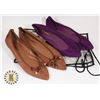 Image 1 : TWO SIZE 8.5 WOMEN FLAT SHOES