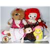 Image 1 : BOX OF COLLECTIBLE STUFFED ANIMALS INCLUDING