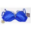 Image 1 : WOMENS BLUE 36A PUSH UP BRA