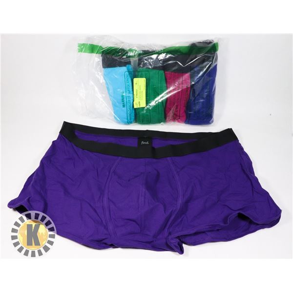 5 PACK OF MENS XXL BRIEFS ASSORTED COLOURS