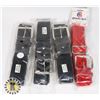 Image 1 : LOT OF 4 ATHLETIC KNIT BELTS