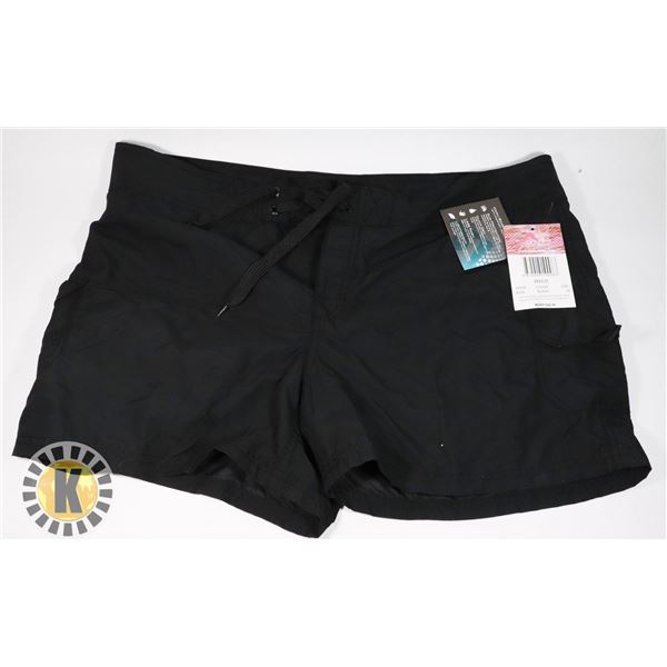 WOMENS SWIM/SPORT TRUNKS SIZE 14