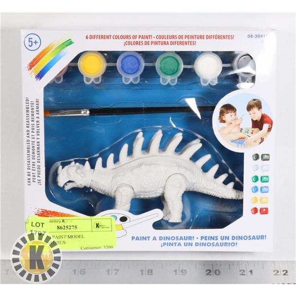 NEW DINO PAINT MODEL KENTROSAURUS