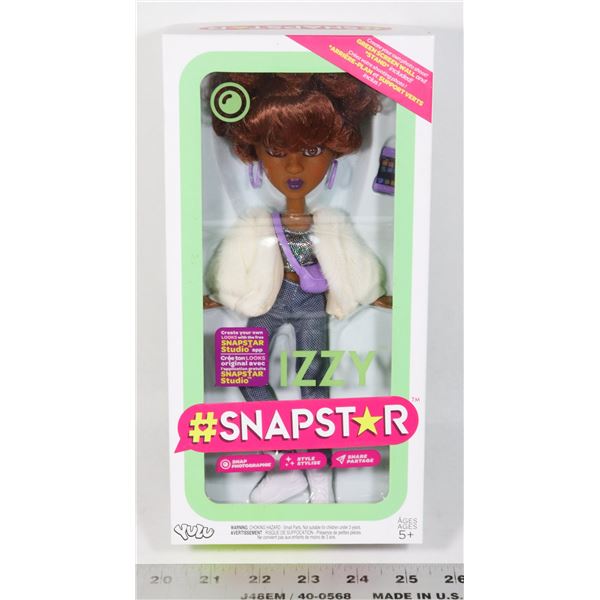 IZZY SNAPSTAR DOLL NEW IN BOX