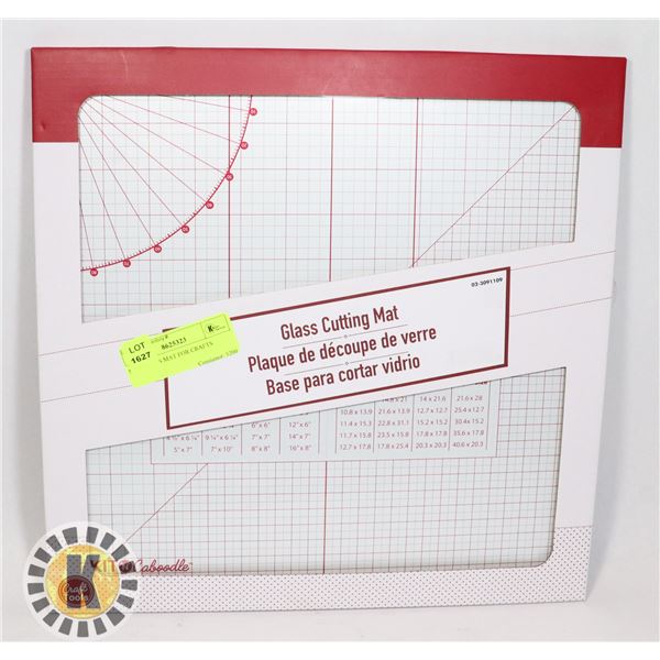 NEW GLASS MAT FOR CRAFTS