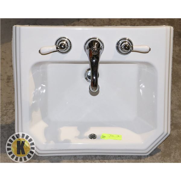 SINK WITH TAPS/ DRAIN