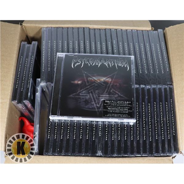 BOX OF PSYCOMANTIUM FULL LENGTH ALBUM CDS