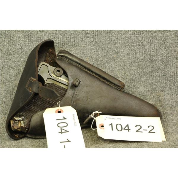 PROHIBITED Luger P08