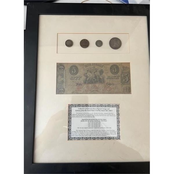 Rare Civil War Coin & Currency Collection 1861-1865