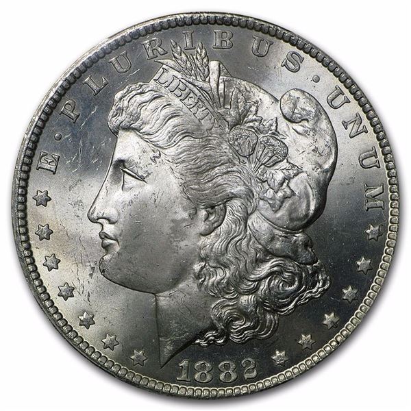 1882-CC Morgan Dollar MS-63