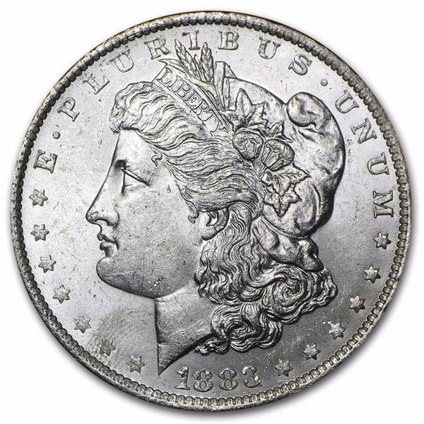 1883-O Morgan Silver Dollar BU MS-63