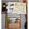 Image 1 : BOX OF RECORDS INCLUDES BUDDY HOLLY