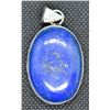 Image 1 : #21-NATURAL LAPIZ LAZULI PENDANT