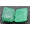 Image 1 : #98-GREEN JADE GEMSTONE 36.60CT