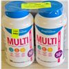Image 1 : 2 PACK WOMEN'S 50+ 100% COMPLETE MULTI VITAMINS