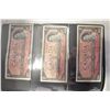 Image 9 : 1954 CANADIAN $1/$2 BILLS- LOT OF 30- VALUE $33